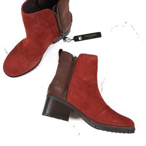 •SOREL• Women’s Cate Bootie Carnelian Red